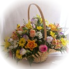 Basket of flowers - deliver in South Africa